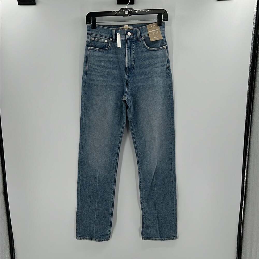 Madewell Women's 90's Straight Leg Jeans - Medium Wash - 26 - New with tags